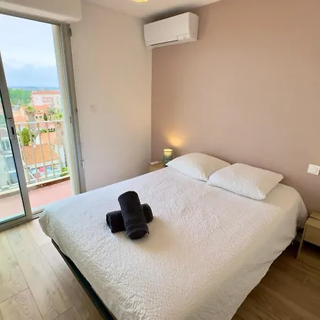 Apartman Reve Bleu Azur - Parking - Climatisation - Bureau - Traversant - Wifi -sudsejourconciergerie