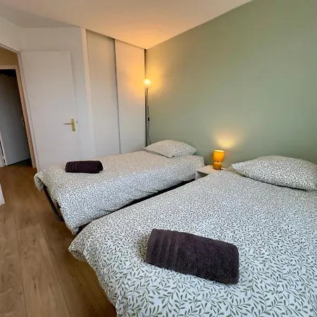 Apartman Reve Bleu Azur - Parking - Climatisation - Bureau - Traversant - Wifi -sudsejourconciergerie Canet-en-Roussillon